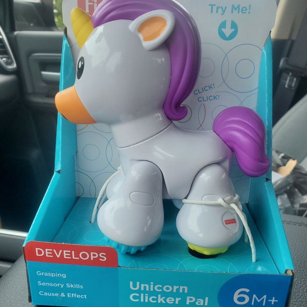 Fisher Price Unicorn Clicker Pal